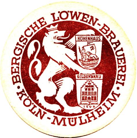 k�ln k-nw gilden rund 1a (215-bergische l�wen-braun)
